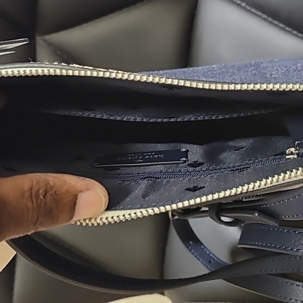 Kate Spade Denim Colorblock Crossbody Purse - Picture 5 of 5